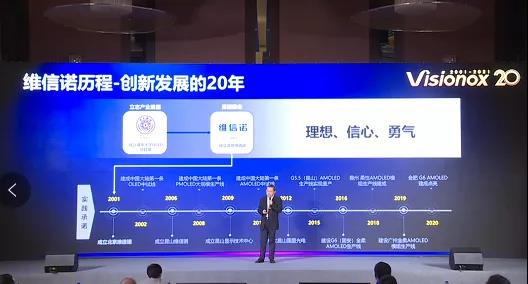 維信諾在昆山舉行2021年創(chuàng)新大會(huì)