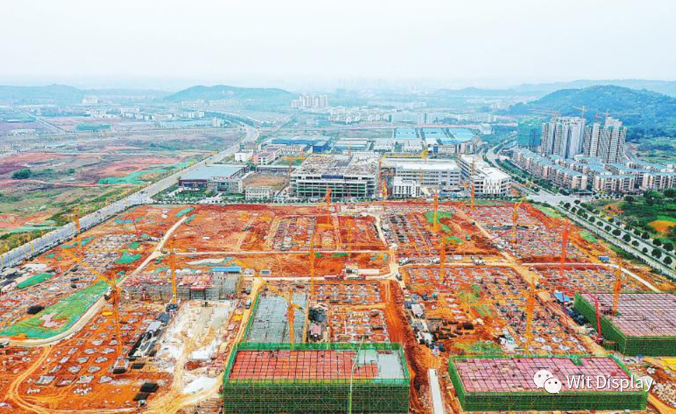 綿陽京東方、惠科去年產(chǎn)值雙雙破百億
