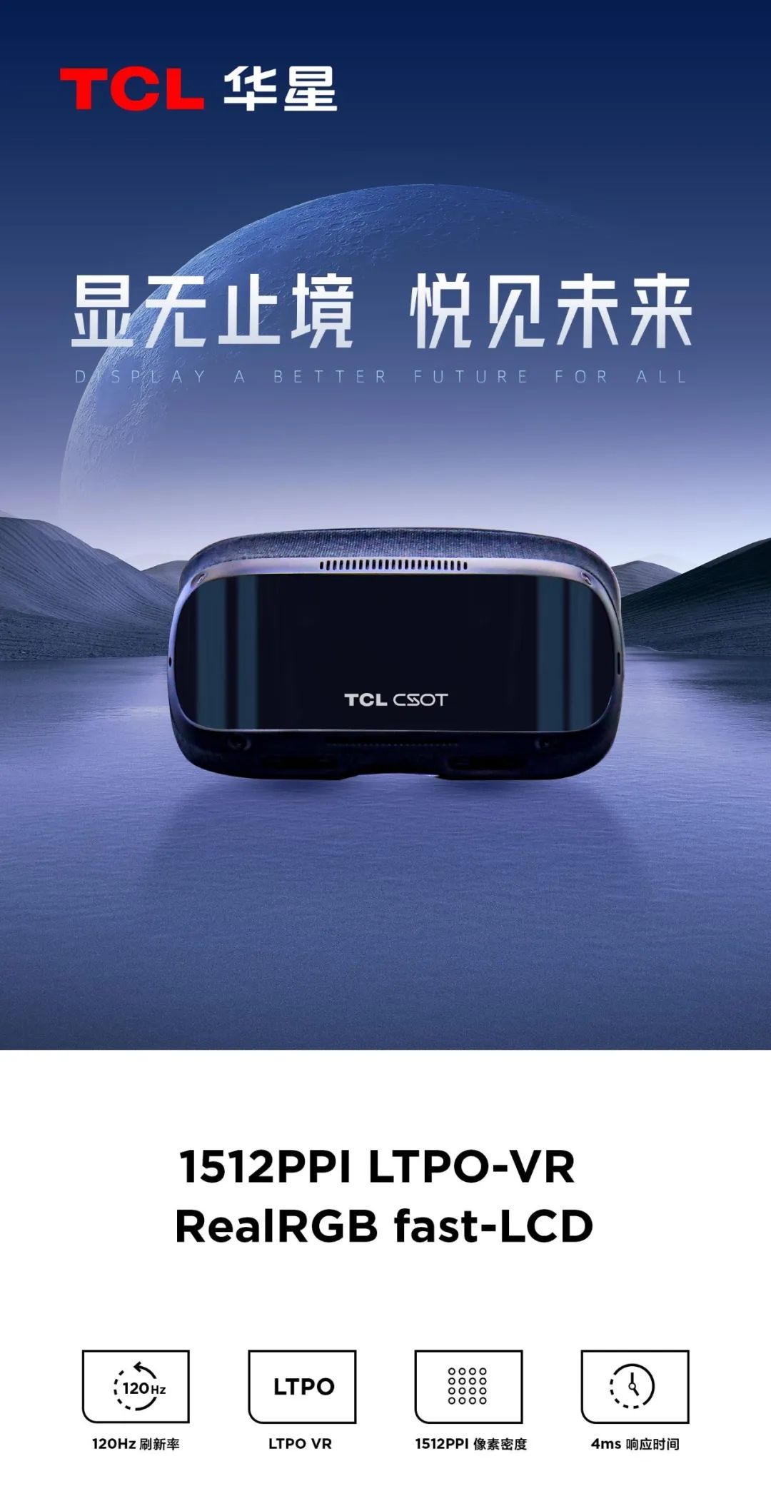 TCL華星LTPO VR技術突破，助力全新虛擬現實領域創新