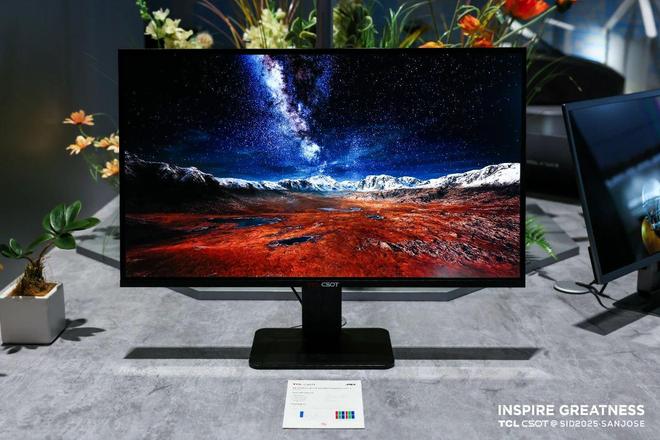 TCL 華星首款 OLED 一般顯示器面板被曝為 27 英寸 4K 120/144Hz