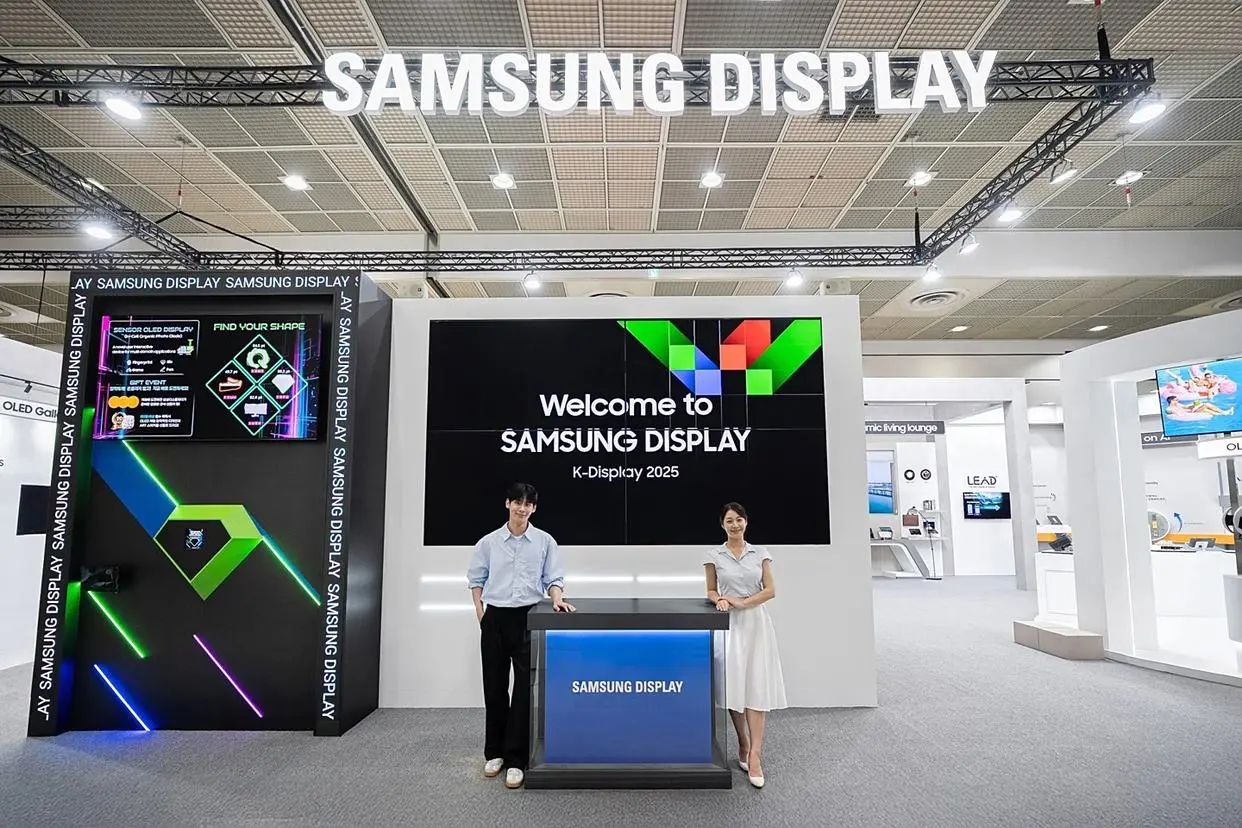三星顯示在韓國K-Display 2025展示全球最亮Micro LED技術智能手表顯示面板