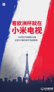 小米電視獲2016歐洲杯中國互聯網獨家轉播權