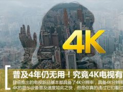 普及4年仍無(wú)用！究竟4K電視有何意義？