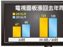 電視面板漲 利潤上看兩成