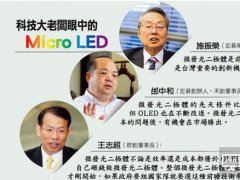讓臺積電、聯電投入研發Micro LED 只有蘋果能辦到