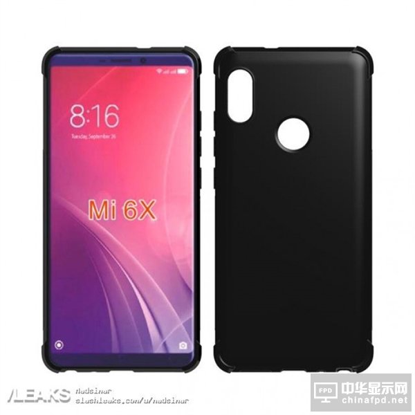 豎排雙攝+后指紋！小米6X全面屏新機(jī)曝光