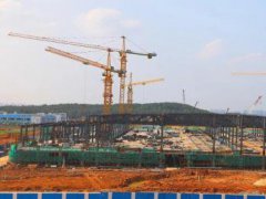 江西省首條6代TFT LCD面板項目主體工程完成90%