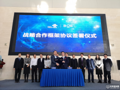 BOE（京東方）與中國聯(lián)通簽訂戰(zhàn)略合作框架協(xié)議